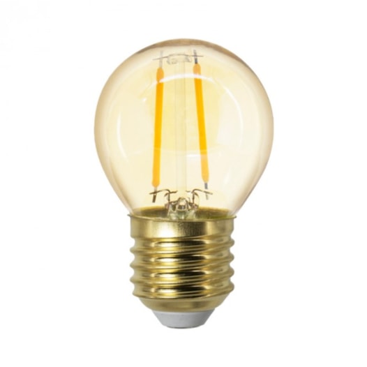 LÂMPADA LED MINI BULBO BOLINHA FILAMENTO G45 E27 2200K 2W BIVOLT | OPUS LED OPS 33334 LÂMPADA LED MINI BULBO BOLINHA FILAMENTO G45 E27 2200K 2W BIVOLT | OPUS LED OPS 33334