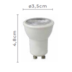LÂMPADA LED MINI DICROICA GU10 36° IRC 90 4000K 4W BIVOLT | NORDECOR 1001