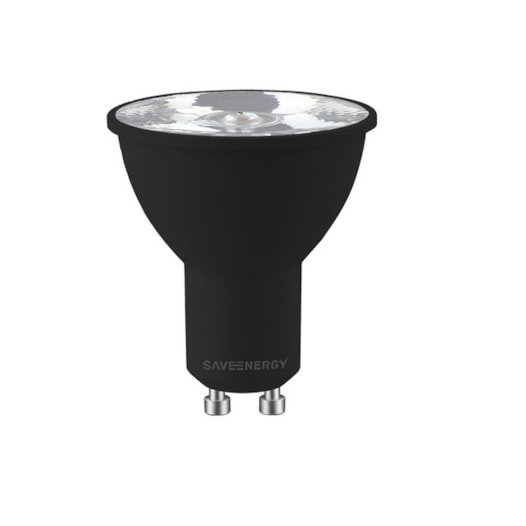 LÂMPADA LED MR16 ALTO IRC > 90 6W 2700K BIVOLT EDIÇÃO PRETA | SAVEENERGY SE-130.1136 LÂMPADA LED MR16 ALTO IRC > 90 6W 2700K BIVOLT EDIÇÃO PRETA | SAVEENERGY SE-130.1136