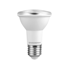 LÂMPADA LED PAR20 E27 24° 6500K 4,8W BIVOLT EXTERNO | SAVEENERGY SE-110.1963