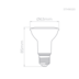 LÂMPADA LED PAR20 E27 25° 5000K 5,5W BIVOLT | STELLA STH9020/50