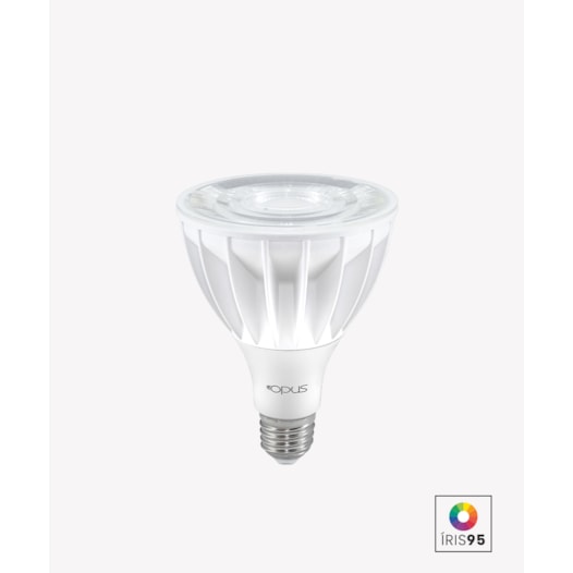 LÂMPADA LED PAR30 CDMR E27 28° IRC 95 3000K 28W BIVOLT | OPUS LED LP 85032