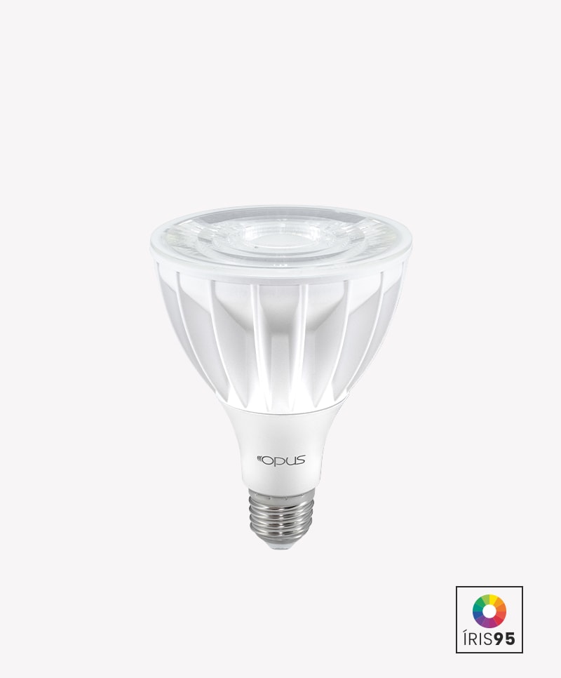 Lâmpada LED PAR30 CDMR 3000K 28W - Opus Led