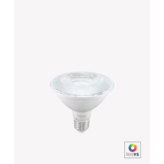 LÂMPADA LED PAR30 E27 30° IRC 95 5700K 10W BIVOLT | OPUS LED LP 85117 LÂMPADA LED PAR30 E27 30° IRC 95 5700K 10W BIVOLT | OPUS LED LP 85117