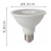 LÂMPADA LED PAR30 E27 38° 6000K 12W BIVOLT | NORDECOR MLP5032