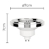LÂMPADA LED SOF IRC95 AR111 24° 12W 2700K | NORDECOR 1143