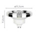 LAMPADA LED SOF IRC95 AR111 DIMER. 6° 12W 2700K | NORDECOR 1153