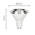 LÂMPADA LED SOF IRC95 AR70 12° 4.8W 4000K | NORDECOR 1136 LÂMPADA LED SOF IRC95 AR70 12° 4.8W 4000K | NORDECOR 1136