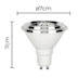 LÂMPADA LED SOF IRC95 AR70 6° 4,8W 2700K | NORDECOR 1133