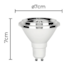 LÂMPADA LED SOF IRC95 AR70 6° 4,8W 4000K | NORDECOR 1134 LÂMPADA LED SOF IRC95 AR70 6° 4,8W 4000K | NORDECOR 1134
