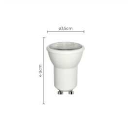 LÂMPADA LED SOF IRC95 MR11 36° 3,5W 3000K | NORDECOR 1117 LÂMPADA LED SOF IRC95 MR11 36° 3,5W 3000K | NORDECOR 1117