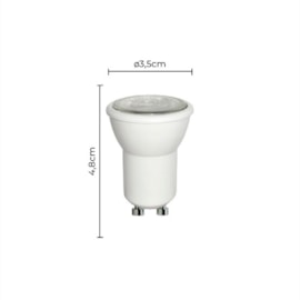 LÂMPADA LED SOF IRC95 MR11 36° 3,5W 4000K | NORDECOR 1118 LÂMPADA LED SOF IRC95 MR11 36° 3,5W 4000K | NORDECOR 1118