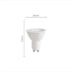 LÂMPADA LED SOF IRC95 MR16 10° 6W 2700K | NORDECOR 1125