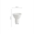 LÂMPADA LED SOF IRC95 MR16 40° 7W 4000K | NORDECOR 1124