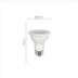 LÂMPADA LED SOF IRC95 PAR20 38° 7W 2700K | NORDECOR 1127 LÂMPADA LED SOF IRC95 PAR20 38° 7W 2700K | NORDECOR 1127