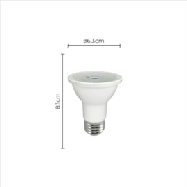 LÂMPADA LED SOF IRC95 PAR20 38° 7W 3000K | NORDECOR 1128 LÂMPADA LED SOF IRC95 PAR20 38° 7W 3000K | NORDECOR 1128