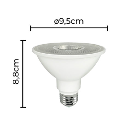 LÂMPADA LED SOF IRC95 PAR30 40° 9W 4000K | NORDECOR 1132 LÂMPADA LED SOF IRC95 PAR30 40° 9W 4000K | NORDECOR 1132