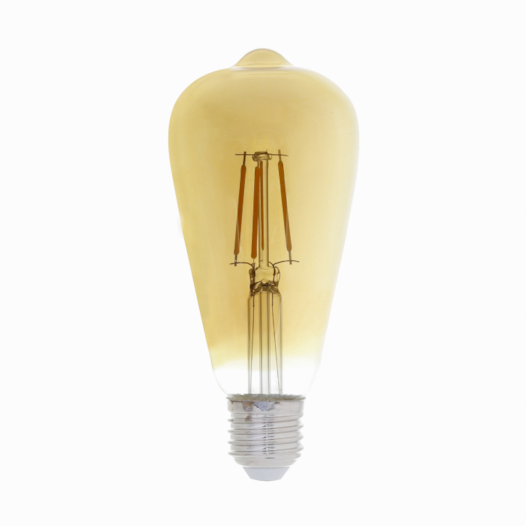 LÂMPADA LED ST64 FILAMENTO E27 2400K 4W BIVOLT | GAYA 9295 LÂMPADA LED ST64 FILAMENTO E27 2400K 4W BIVOLT | GAYA 9295