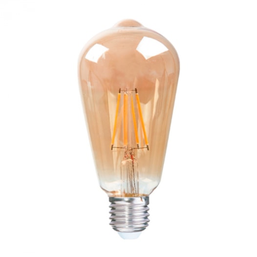 Lampadina a filamento LED ST64 Dimmerabile 4W Vintage Edison E27