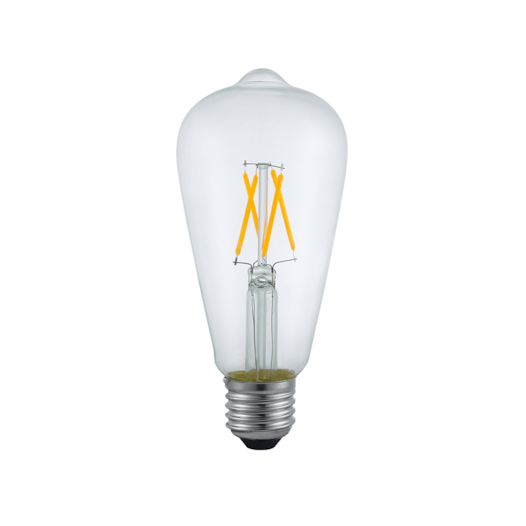 LÂMPADA LED ST64 FILAMENTO E27 CLEAR 2400K 4W BIVOLT | NORDECOR 1056