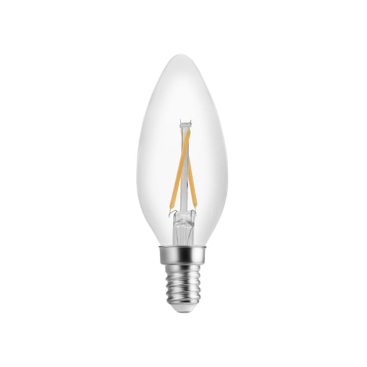 LÂMPADA LED VELA FILAMENTO 2W 2400K 127V | SAVEENERGY SE-200.1028