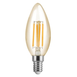 LÂMPADA LED VELA FILAMENTO VINTAGE 4W 2200K 220V | SAVEENERGY SE-345.1384