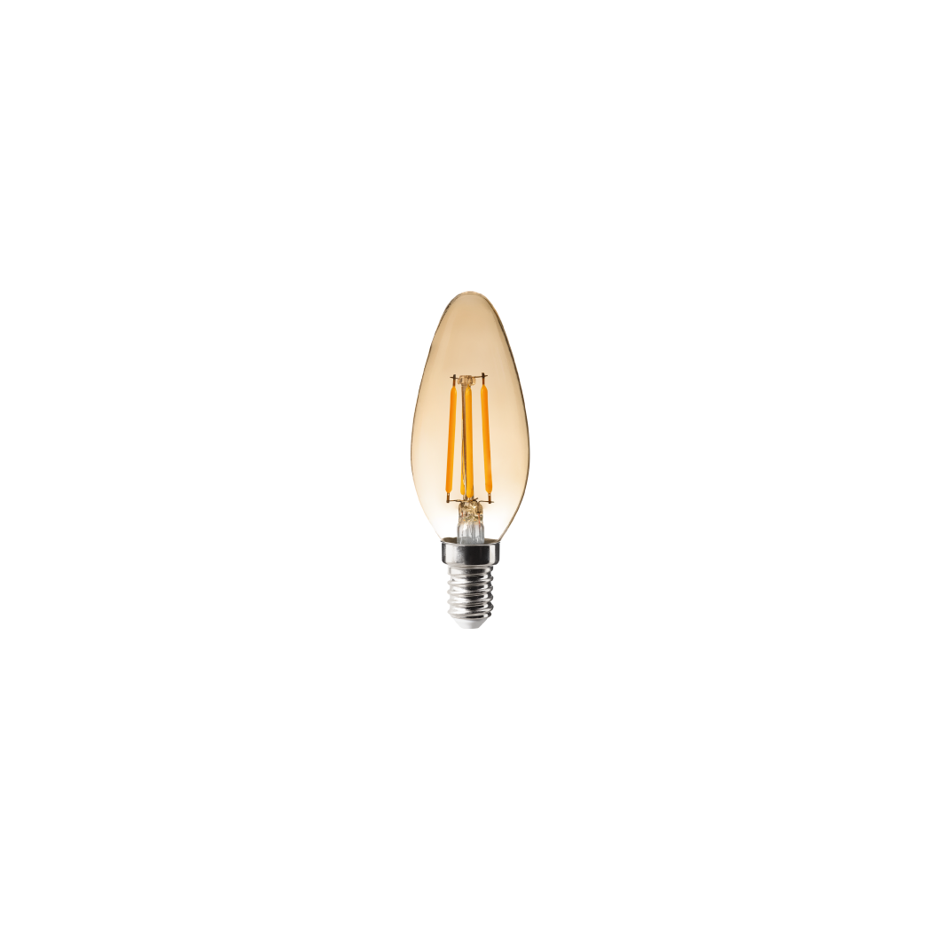 ライトOL218036LD LÂMPADA LED VELA LISA E27 FOSCA 2400K 3W BIVOLT | PIX ILUMINAÇÃO