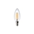 LÂMPADA LED VELA LISA FILAMENTO E14 2400K 4W BIVOLT | PIX ILUMINAÇÃO 36506101 LÂMPADA LED VELA LISA FILAMENTO E14 2400K 4W BIVOLT | PIX ILUMINAÇÃO 36506101