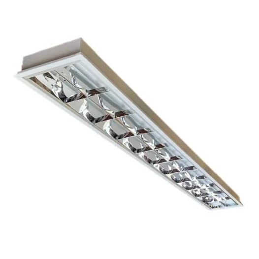 LUMINÁRIA COMERCIAL ALETADA ALTO RENDIMENTO DE EMBUTIR PARA LÂMPADA LED T8 2X18W 20W | BELLUCE LUMINÁRIA COMERCIAL ALETADA ALTO RENDIMENTO DE EMBUTIR PARA LÂMPADA LED T8 2X18W 20W | BELLUCE