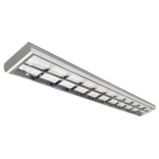 LUMINÁRIA COMERCIAL ALETADA ALTO RENDIMENTO DE SOBREPOR PARA LÂMPADA LED T8 2X18W 20W | BELLUCE LUMINÁRIA COMERCIAL ALETADA ALTO RENDIMENTO DE SOBREPOR PARA LÂMPADA LED T8 2X18W 20W | BELLUCE