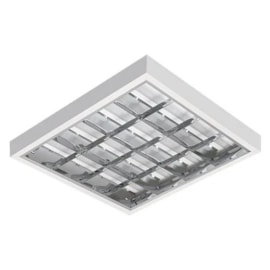 LUMINÁRIA COMERCIAL ALETADA ALTO RENDIMENTO DE SOBREPOR PARA LÂMPADA LED T8 4X 9W 10W | BELLUCE