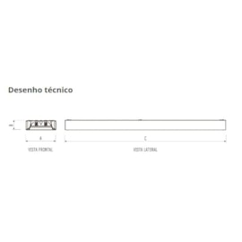 LUMINÁRIA COMERCIAL SEM ALETAS C/ REFLETOR ALTO RENDIMENTO DE SOBREPOR T8 2X18W 20W | BELLUCE LUMINÁRIA COMERCIAL SEM ALETAS C/ REFLETOR ALTO RENDIMENTO DE SOBREPOR T8 2X18W 20W | BELLUCE