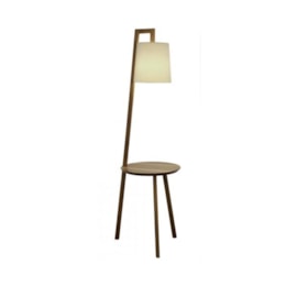 LUMINÁRIA DE CHÃO PISO BOISE 168X48X54CM LINHO E MADEIRA OFF WHITE E NOGUEIRA | NOVA HOME 2100 LUMINÁRIA DE CHÃO PISO BOISE 168X48X54CM LINHO E MADEIRA OFF WHITE E NOGUEIRA | NOVA HOME 2100