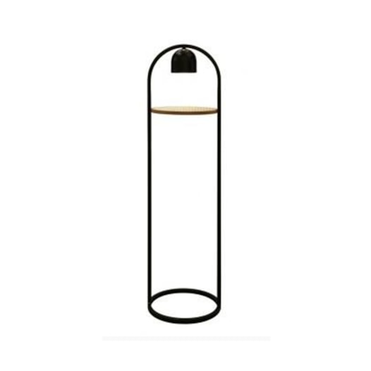 LUMINÁRIA DE CHÃO PISO DORIVAL ASSINATURA EDUARDO BORÉM 150XØ40CM MADEIRA, PALHA E ALUMÍNIO JEQUITIBÁ E PRETO FOSCO | NOVA HOME 2088 LUMINÁRIA DE CHÃO PISO DORIVAL ASSINATURA EDUARDO BORÉM 150XØ40CM MADEIRA, PALHA E ALUMÍNIO JEQUITIBÁ E PRETO FOSCO | NOVA HOME 2088