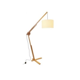 LUMINÁRIA DE CHÃO PISO ELEVATE ALTURA E CÚPULA AJUSTÁVEL 210X40X130CM LINHO E MADEIRA OFF WHITE E JEQUITIBÁ | NOVA HOME 2048 LUMINÁRIA DE CHÃO PISO ELEVATE ALTURA E CÚPULA AJUSTÁVEL 210X40X130CM LINHO E MADEIRA OFF WHITE E JEQUITIBÁ | NOVA HOME 2048