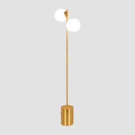 LUMINÁRIA DE CHÃO PISO ELOÁ 124XØ30CM METAL E VIDRO | TKS 3003 LUMINÁRIA DE CHÃO PISO ELOÁ 124XØ30CM METAL E VIDRO | TKS 3003