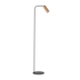 LUMINÁRIA DE CHÃO PISO KALLA  2400K 140XØ20CM METAL PRETO E DOURADO | NORDECOR 2442