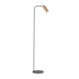 LUMINÁRIA DE CHÃO PISO KALLA  2400K 140XØ20CM METAL PRETO E DOURADO | NORDECOR 2442