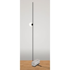 LUMINÁRIA DE CHÃO PISO LANI 176XØ41CM MÁRMORE, METAL E VIDRO | TKS 3006-MA LUMINÁRIA DE CHÃO PISO LANI 176XØ41CM MÁRMORE, METAL E VIDRO | TKS 3006-MA
