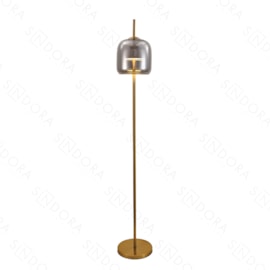 LUMINÁRIA DE CHÃO PISO LED 3000K 12W BIVOLT 155XØ25CM METAL E VIDRO BRONZE E FUMÊ | SINDORA ILUMINAÇÃO DCD04024 LUMINÁRIA DE CHÃO PISO LED 3000K 12W BIVOLT 155XØ25CM METAL E VIDRO BRONZE E FUMÊ | SINDORA ILUMINAÇÃO DCD04024
