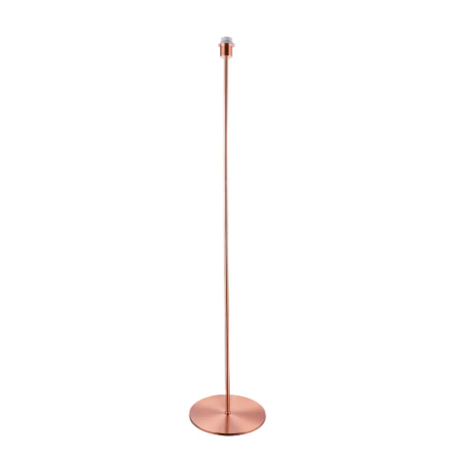 LUMINÁRIA DE CHÃO PISO NAIF SEM CÚPULA Ø28X133CM METAL COBRE | BELLA ILUMINAÇÃO GL006E