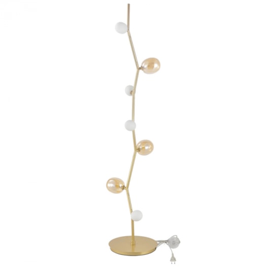 LUMINÁRIA DE CHÃO PISO PINOT DOURADO E CHAMPANHE | STUDIOLUCE CL1673DO LUMINÁRIA DE CHÃO PISO PINOT DOURADO E CHAMPANHE | STUDIOLUCE CL1673DO