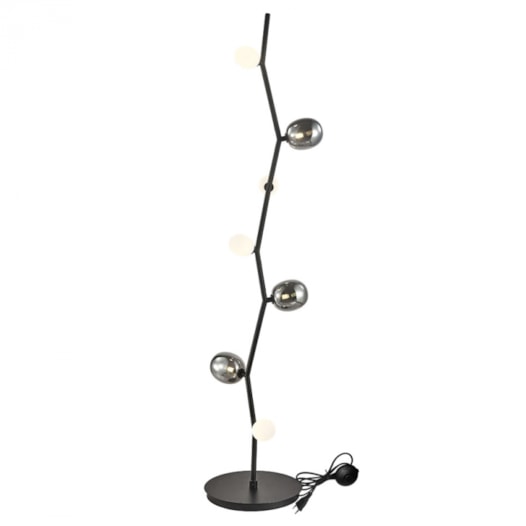 LUMINÁRIA DE CHÃO PISO PINOT PRETO E FUMÊ | STUDIOLUCE CL1673PT LUMINÁRIA DE CHÃO PISO PINOT PRETO E FUMÊ | STUDIOLUCE CL1673PT