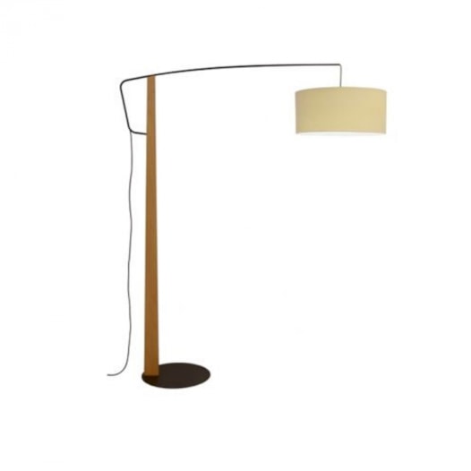 LUMINÁRIA DE CHÃO PISO TROY 200X50X144CM LINHO MADEIRA E AÇO OFF WHITE, JEQUITIBÁ E PRETO FOSCO | NOVA HOME 2101 LUMINÁRIA DE CHÃO PISO TROY 200X50X144CM LINHO MADEIRA E AÇO OFF WHITE, JEQUITIBÁ E PRETO FOSCO | NOVA HOME 2101