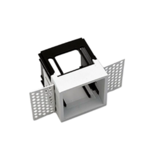 LUMINARIA DE EMBUTIR DE TETO 1 FACHO 5,3X5,3X5,6CM ALUMÍNIO BRANCO | DIMLUX 700908/NOFRAME LUMINARIA DE EMBUTIR DE TETO 1 FACHO 5,3X5,3X5,6CM ALUMÍNIO BRANCO | DIMLUX 700908/NOFRAME