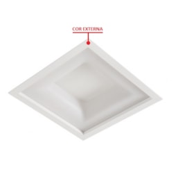 LUMINÁRIA DE EMBUTIR LED BELIZE 4000K 16,4W BIVOLT ALUMÍNIO E ACRÍLICO | USINA 19015/30LED4 LUMINÁRIA DE EMBUTIR LED BELIZE 4000K 16,4W BIVOLT ALUMÍNIO E ACRÍLICO | USINA 19015/30LED4