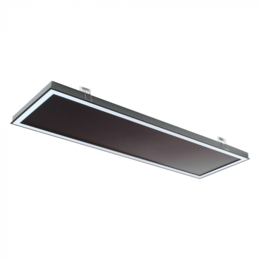 LUMINÁRIA DE EMBUTIR LED ELEGANCE 3000K 37W BIVOLT 80X25X4CM | SPOTLINE 1076/25-80-3000K