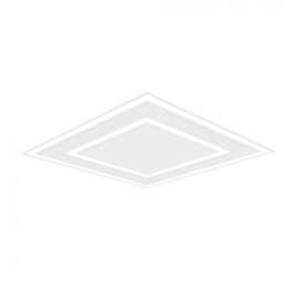 LUMINÁRIA DE EMBUTIR LED FIT EDGE 4000K 65,6W BIVOLT ALUMÍNIO E ACRÍLICO | NEWLINE EM0125LED4 LUMINÁRIA DE EMBUTIR LED FIT EDGE 4000K 65,6W BIVOLT ALUMÍNIO E ACRÍLICO | NEWLINE EM0125LED4