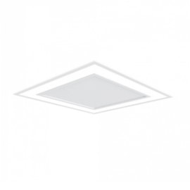 LUMINÁRIA DE EMBUTIR LED FIT EDGE QUADRADO 4000K 25,2W BIVOLT | NEWLINE EM0122LED4 LUMINÁRIA DE EMBUTIR LED FIT EDGE QUADRADO 4000K 25,2W BIVOLT | NEWLINE EM0122LED4