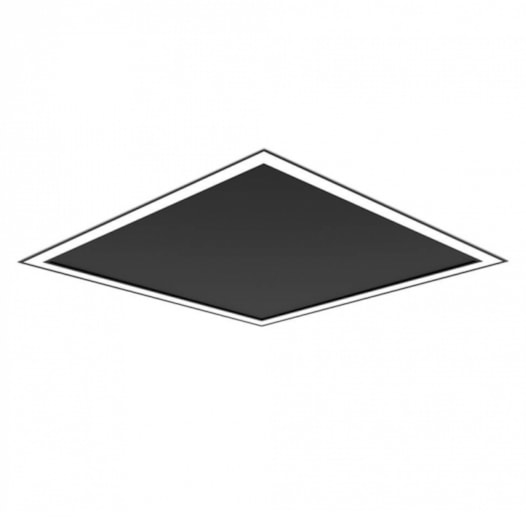 LUMINÁRIA DE EMBUTIR LED FIT EDGE QUADRADO 4000K 32W BIVOLT | NEWLINE EM0124LED4 LUMINÁRIA DE EMBUTIR LED FIT EDGE QUADRADO 4000K 32W BIVOLT | NEWLINE EM0124LED4